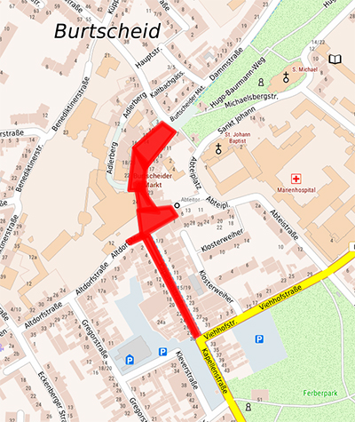 Stadt Aachen - Maskenpflicht